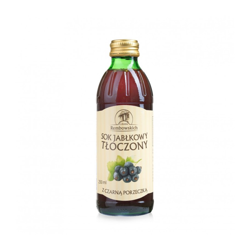 Rembowscy Sok Jabłkowy z Czarną Porzeczką 250 ml main product photo