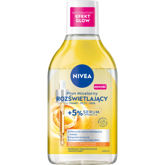 Nivea płyn micelarny rozświetlający z 5% serum 400 ml
