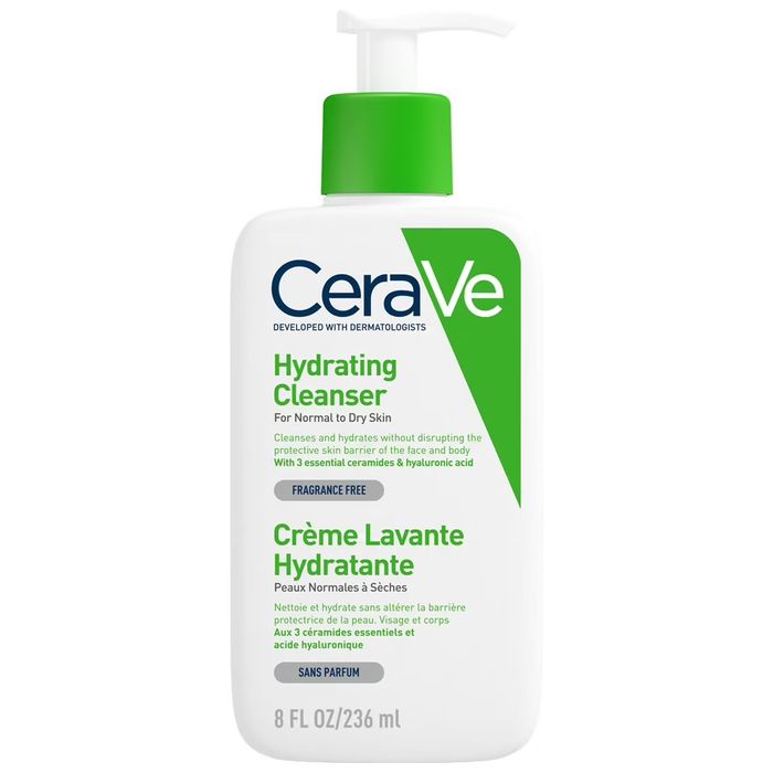 Cerave Nawilżająca emulsja do mycia dla skóry normalnej i suchej 236ml main product photo