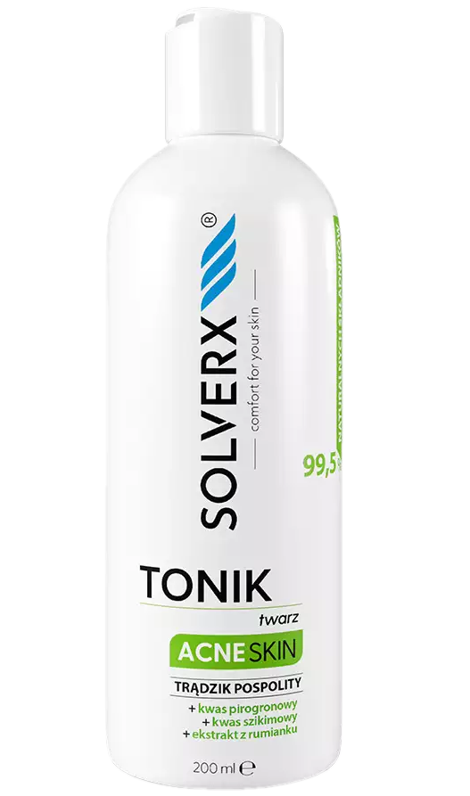 SOLVERX TONIK DO TWARZY ACNE SKIN 200ML
