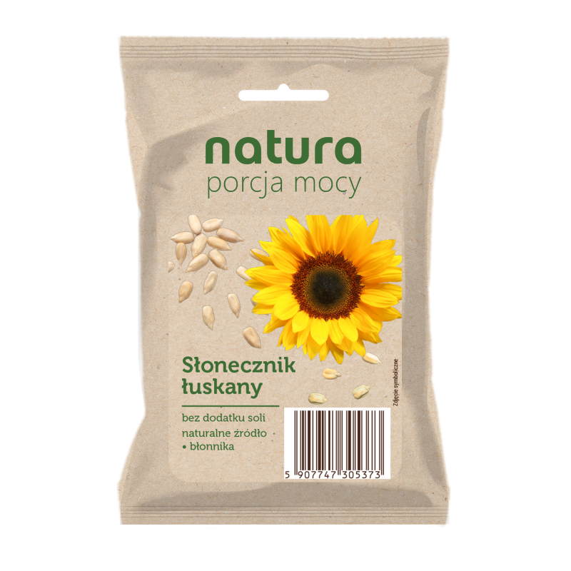 NATURA PORCJA MOCY NATURA PORCJA MOCY SŁONECZNIK ŁUSK. 40 G main product photo
