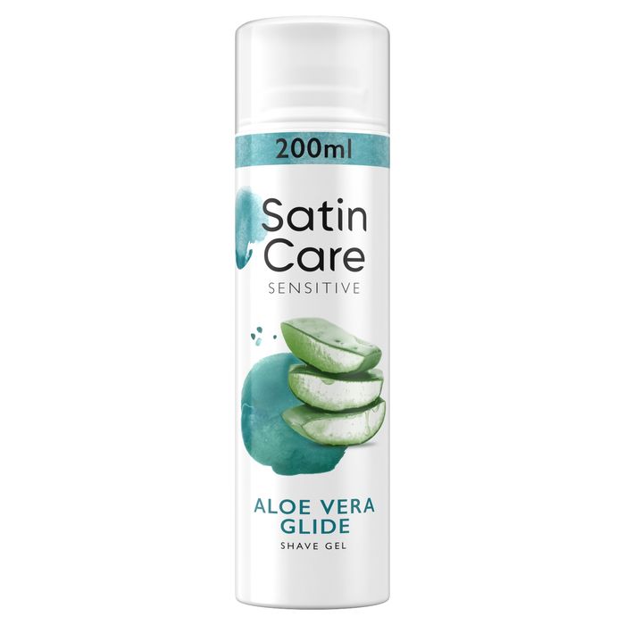 Gillette Satin Care Sensitive Aloe Vera Glide Żel do golenia 200 ml main product photo