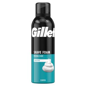 Gillette Classic Pianka do golenia skóry wrażliwej, 200 ml