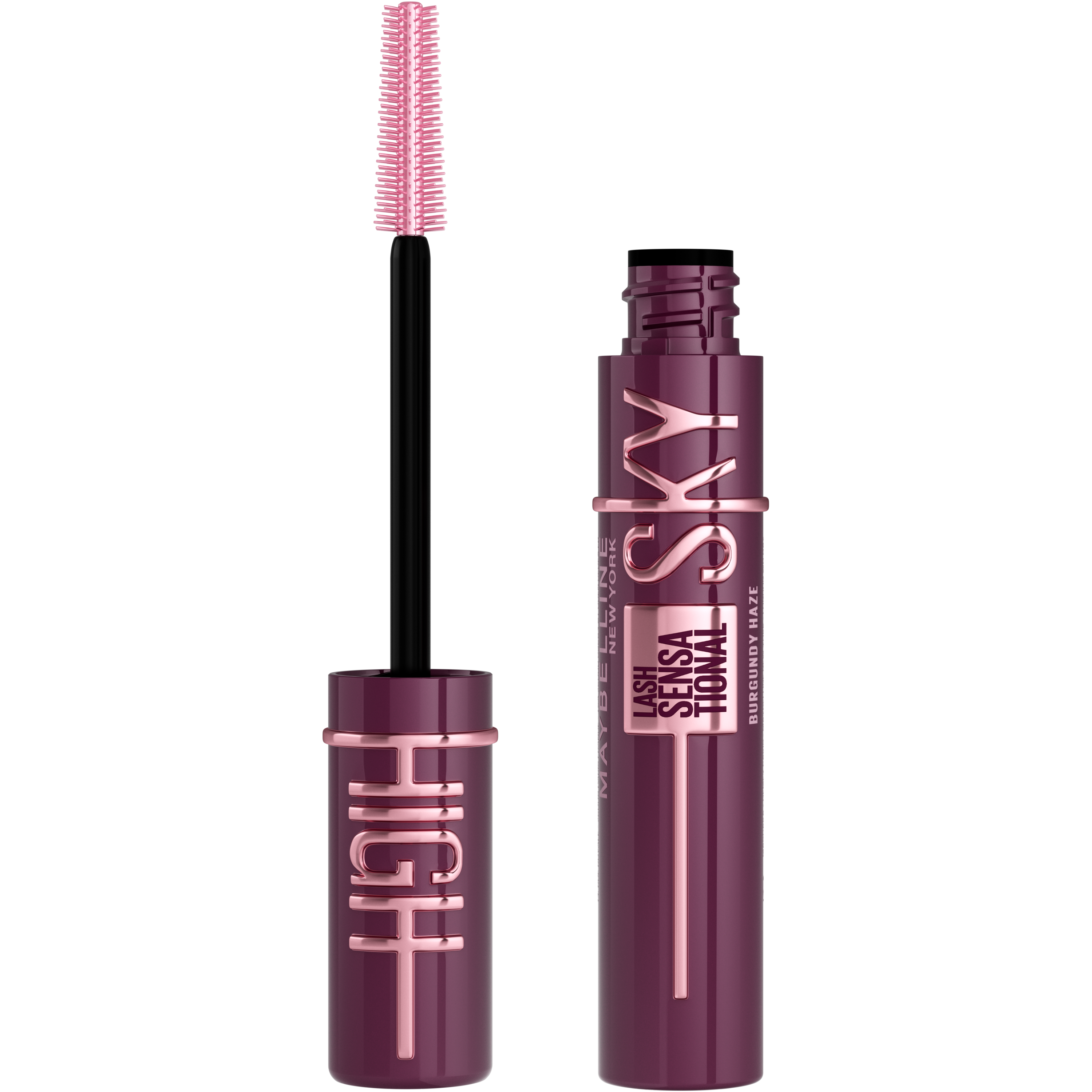 MNY LASH SENSATIONAL SKY HIGH BURGUNDY