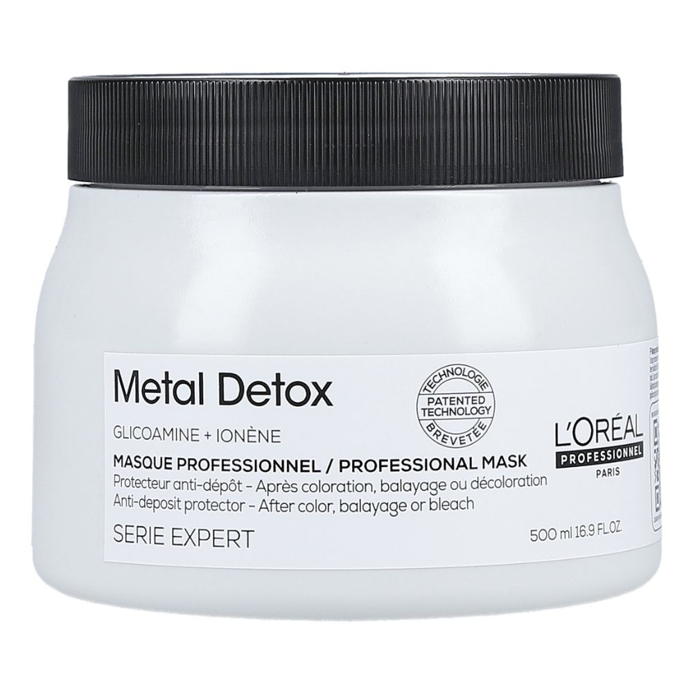 Loreal Metal Detox maska do włosów farbowanych 500 ml