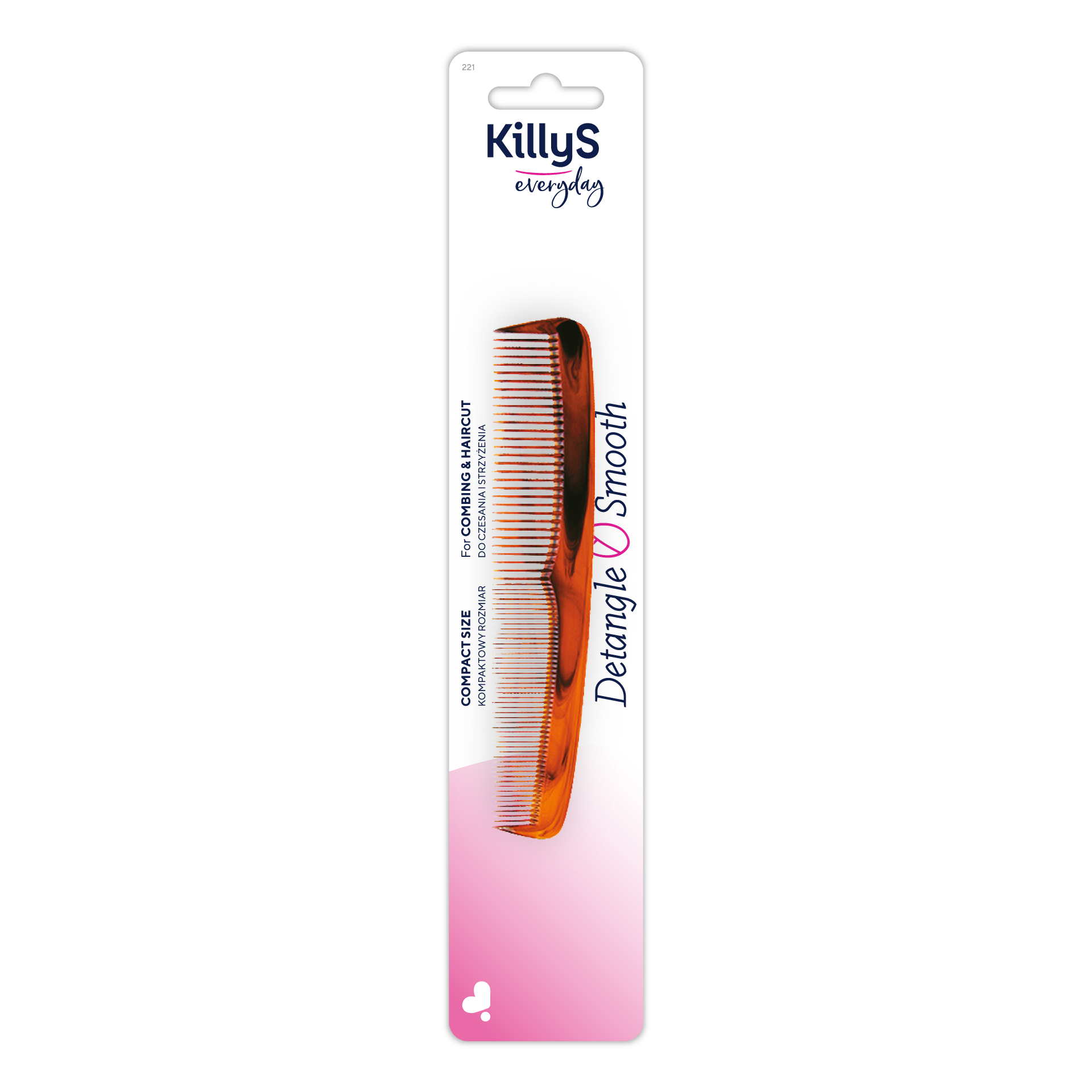 Killys Grzebień Killys Bursztynowy Mały 