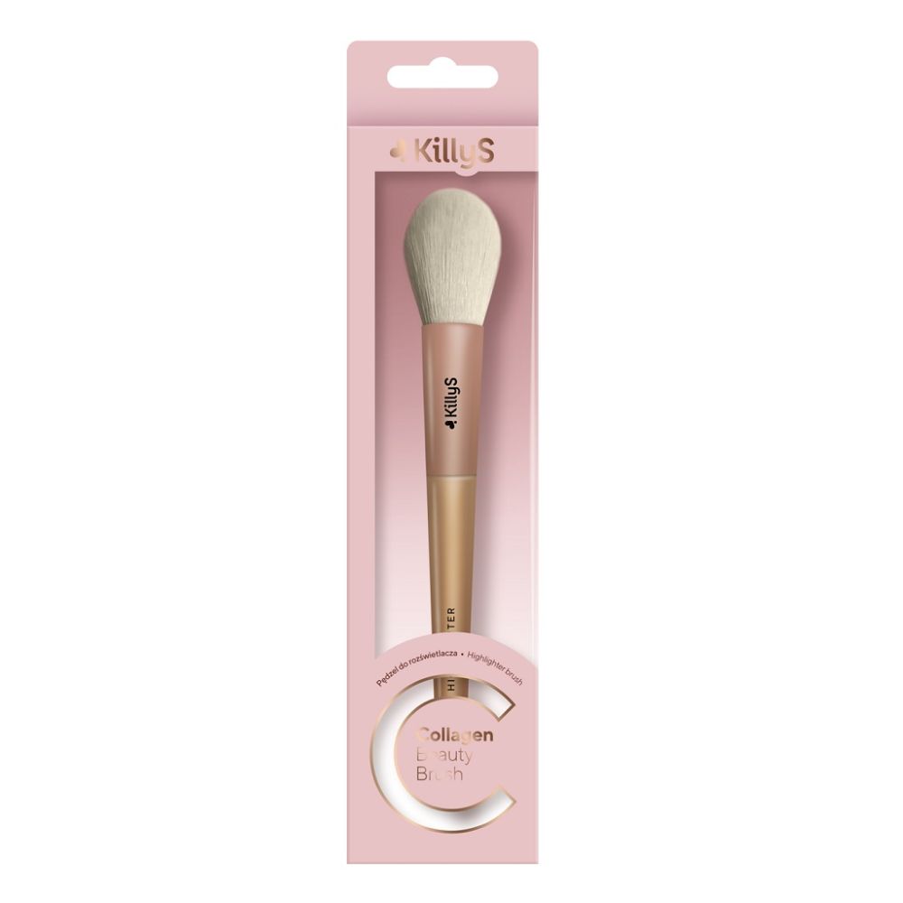 KillyS Highlighter Brush Collagen pędzel do rozświetlacza 1 sztuka