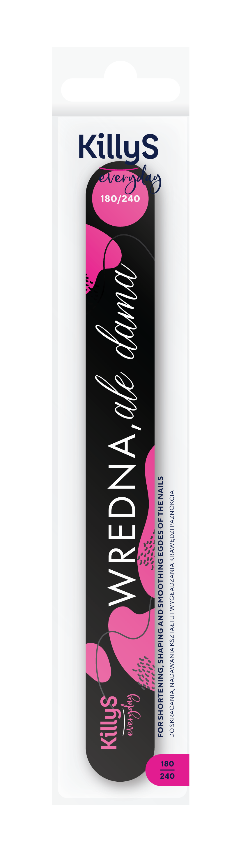 Killys pilnik prosty Dama 180/240