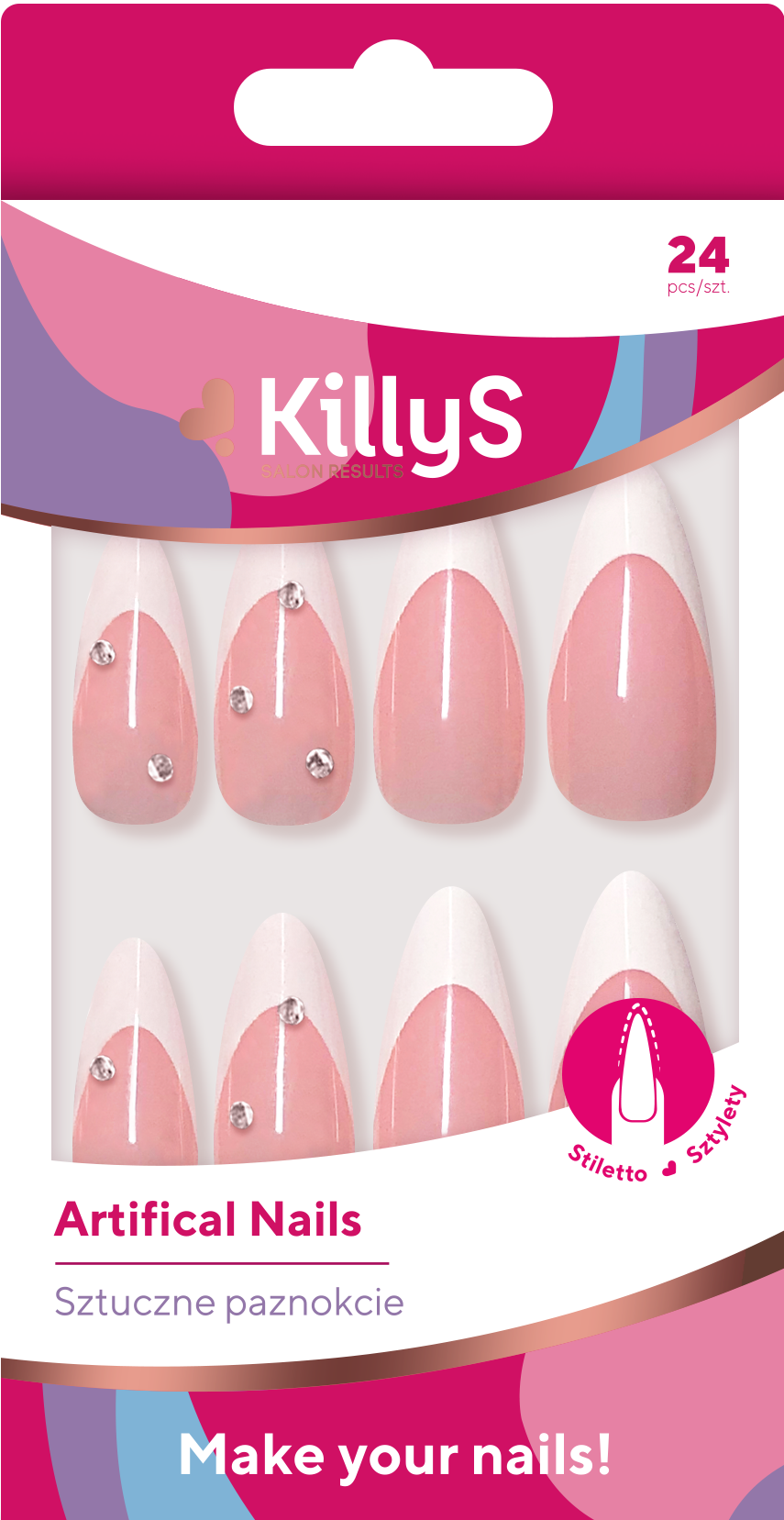 KILLYS SZTUCZNE PAZN.BLINK FRENCH 24SZT.
