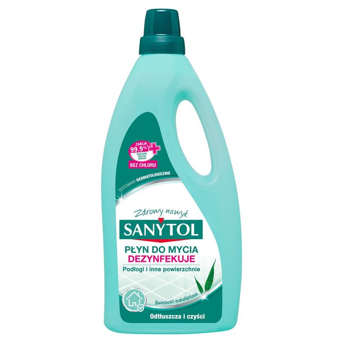 Sanytol Płyn Do Mycia dezynfekuje podłogi i inne powierzchnie – zapach eukaliptusa 1 l main product photo