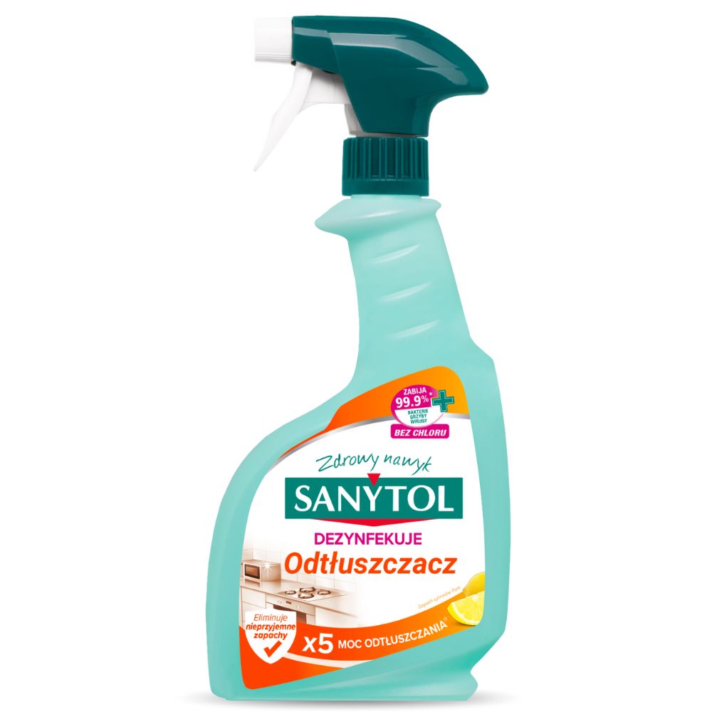 Sanytol Produkt dezynfekujący i czyszczący kuchnia zapach cytrusów 500 ml