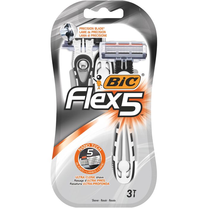 BiC Flex 5 5-ostrzowa maszynka do golenia 3 sztuki main product photo