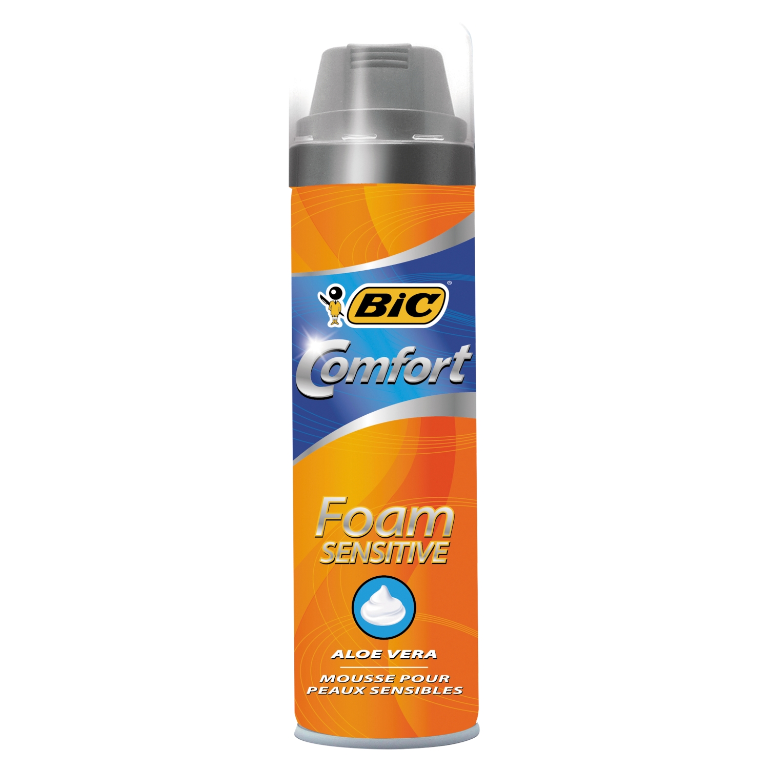 BiC Comfort Sensitive Pianka do golenia 250 ml main product photo