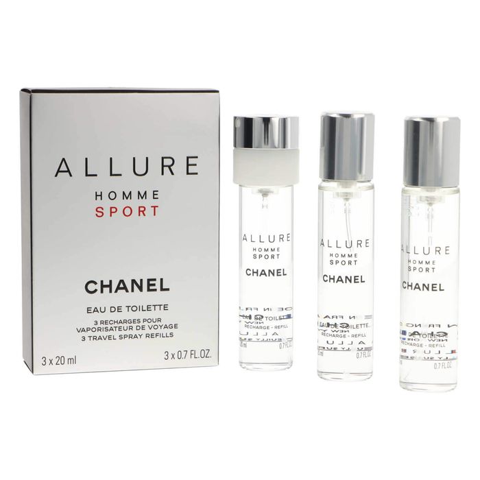 Chanel Allure Homme Sport woda toaletowa męska 3x20 ml main product photo