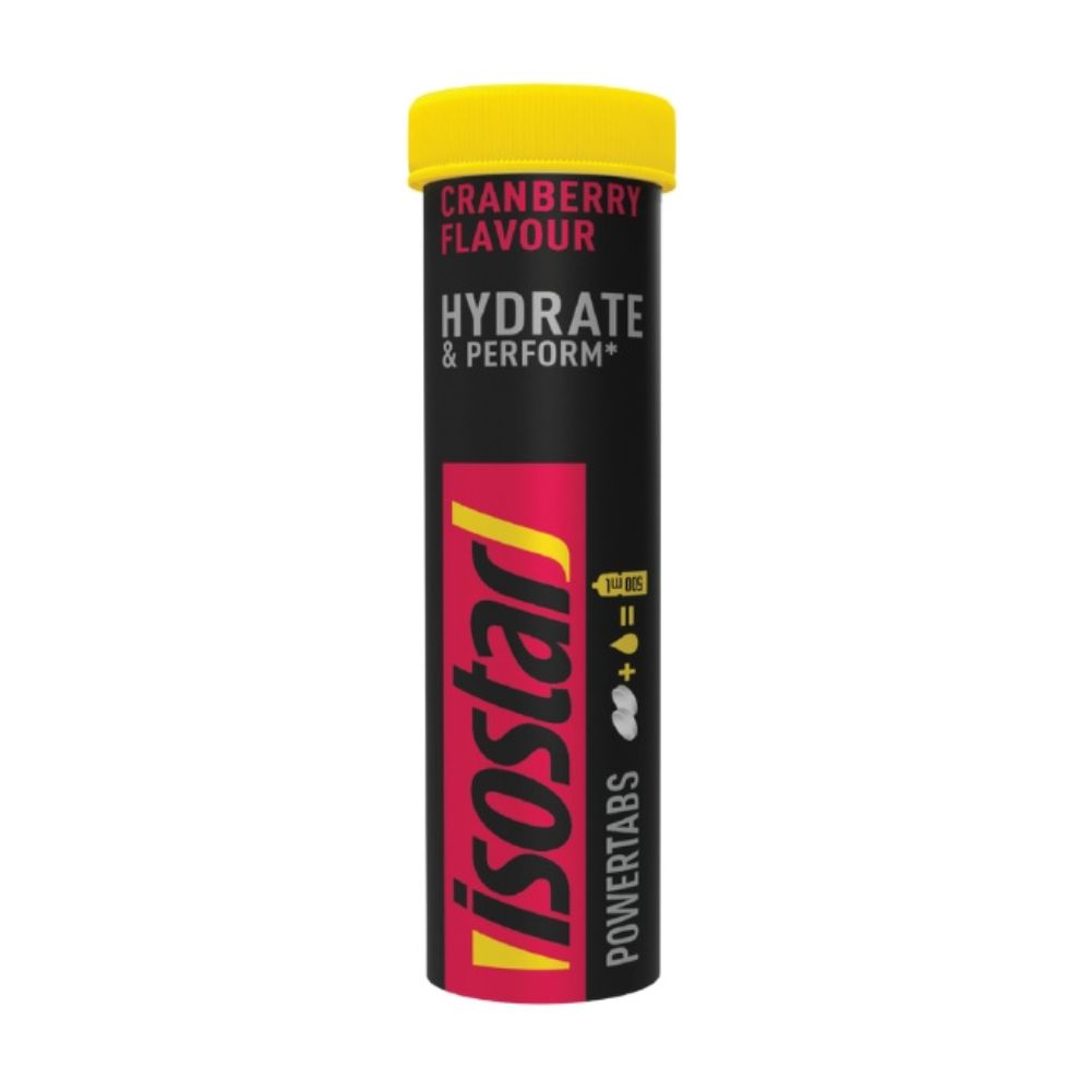Isostar Tabletki Hydrate & Perform Powertabs Żurawina (10x12g)