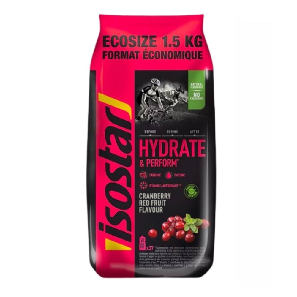 Isostar Koncentrat Hydrate & Perform Żurawina Ecosize 1.5kg