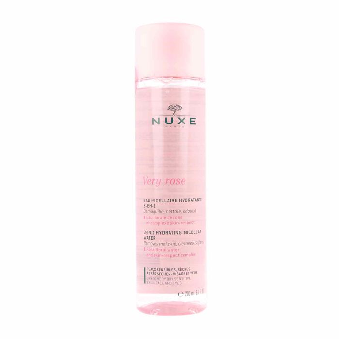 NUXE V ROSE 3-1 HYDR MIC WATER 200 ML main product photo