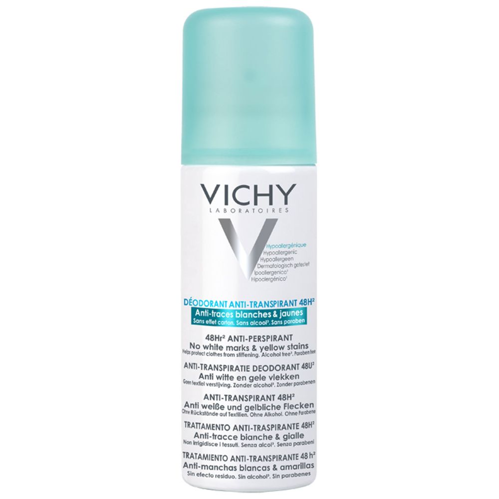 VICHY Anti-Trace antyperspirant w sprayu 48h 125ml