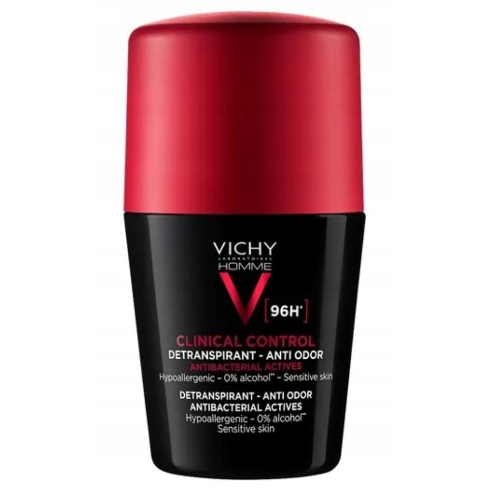 Vichy Homme Clinical Control Deodorant 96H Dezodorant Dla Mężczyzn Roll On 50ml