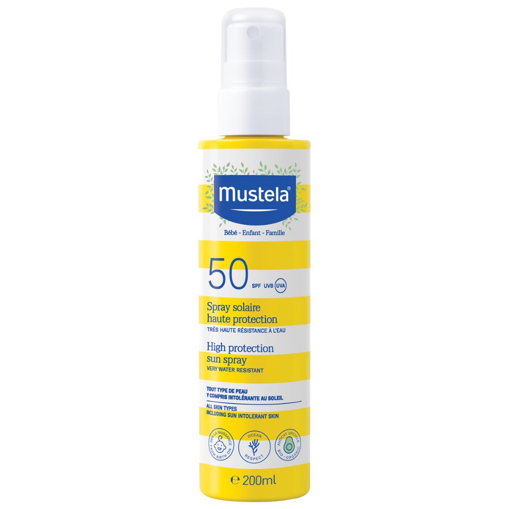 Mustela Sun Spray Spray Przeciwsłoneczny SPF50+ 200 ml