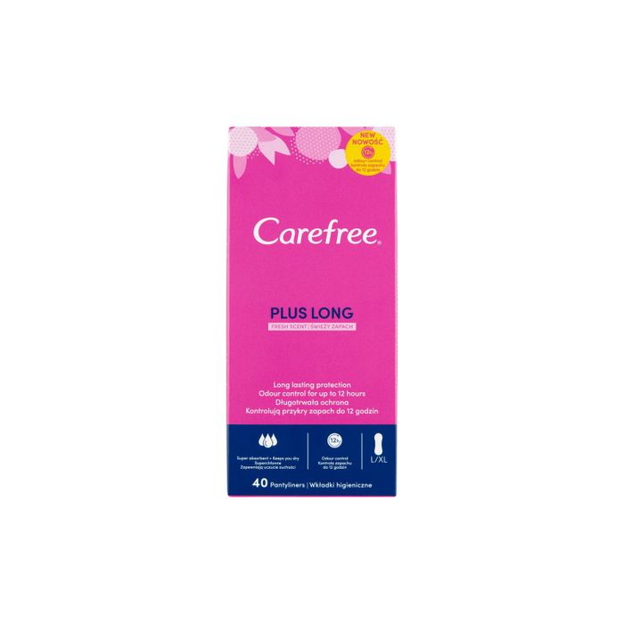CAREFREE CAREFREE.WKLADKI LONG FRESH 40 SZT main product photo