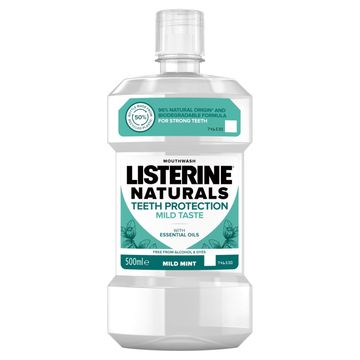 Listerine Naturals Teeth Protection Płyn do płukania jamy ustnej 500 ml