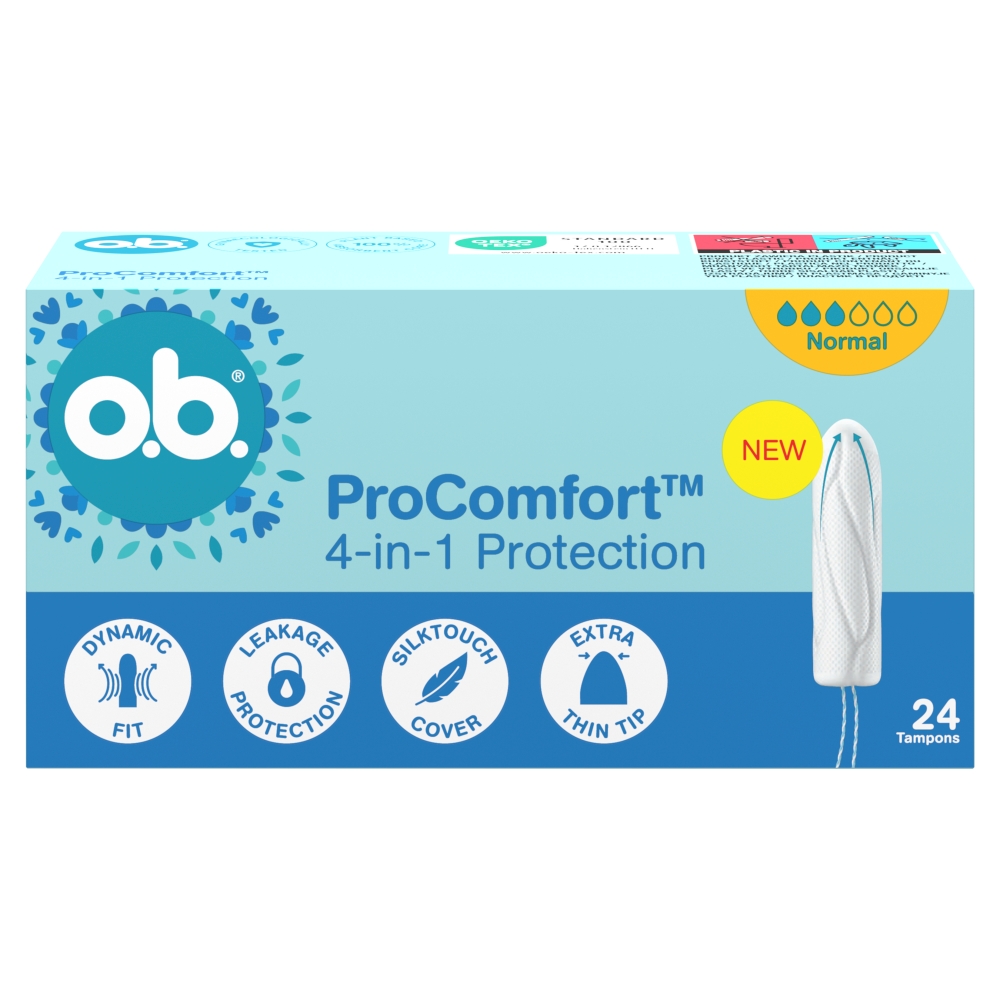 O.B. Procomfort Normal tampony 24 sztuki