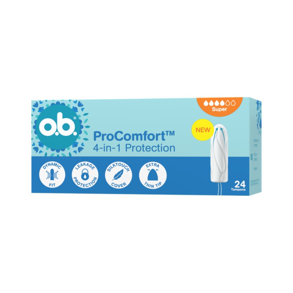 O.B. ProComfort Super tampony 24 sztuki