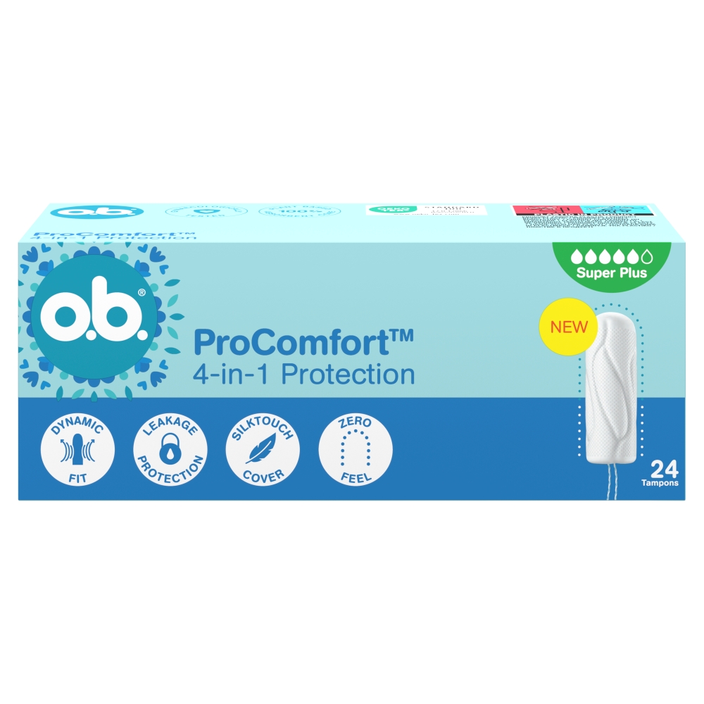 O.B. Procomfort Super Plus tampony 24 sztuki