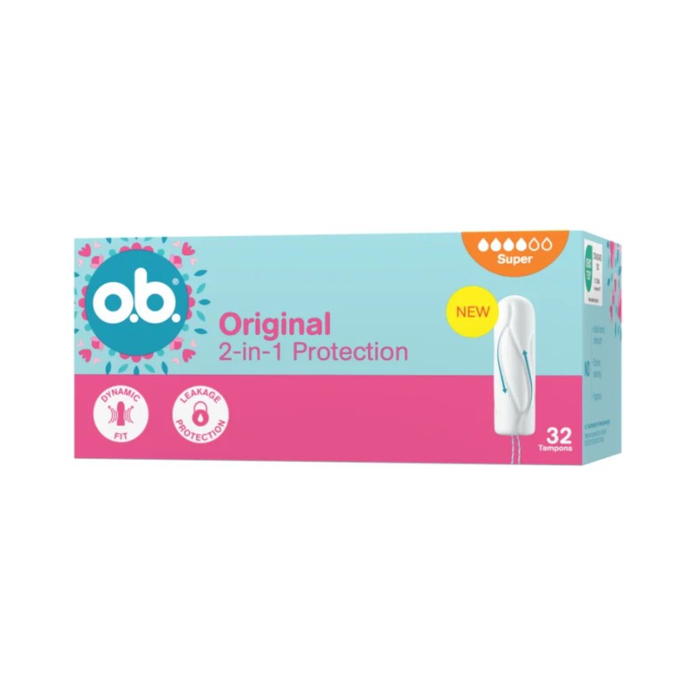 O.B. Original Super tampony 32 sztuki