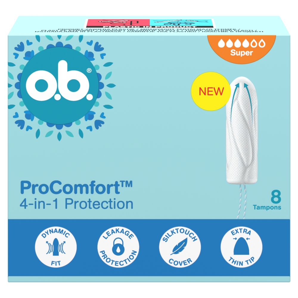O.B. Procomfort Super tampony 8 sztuk
