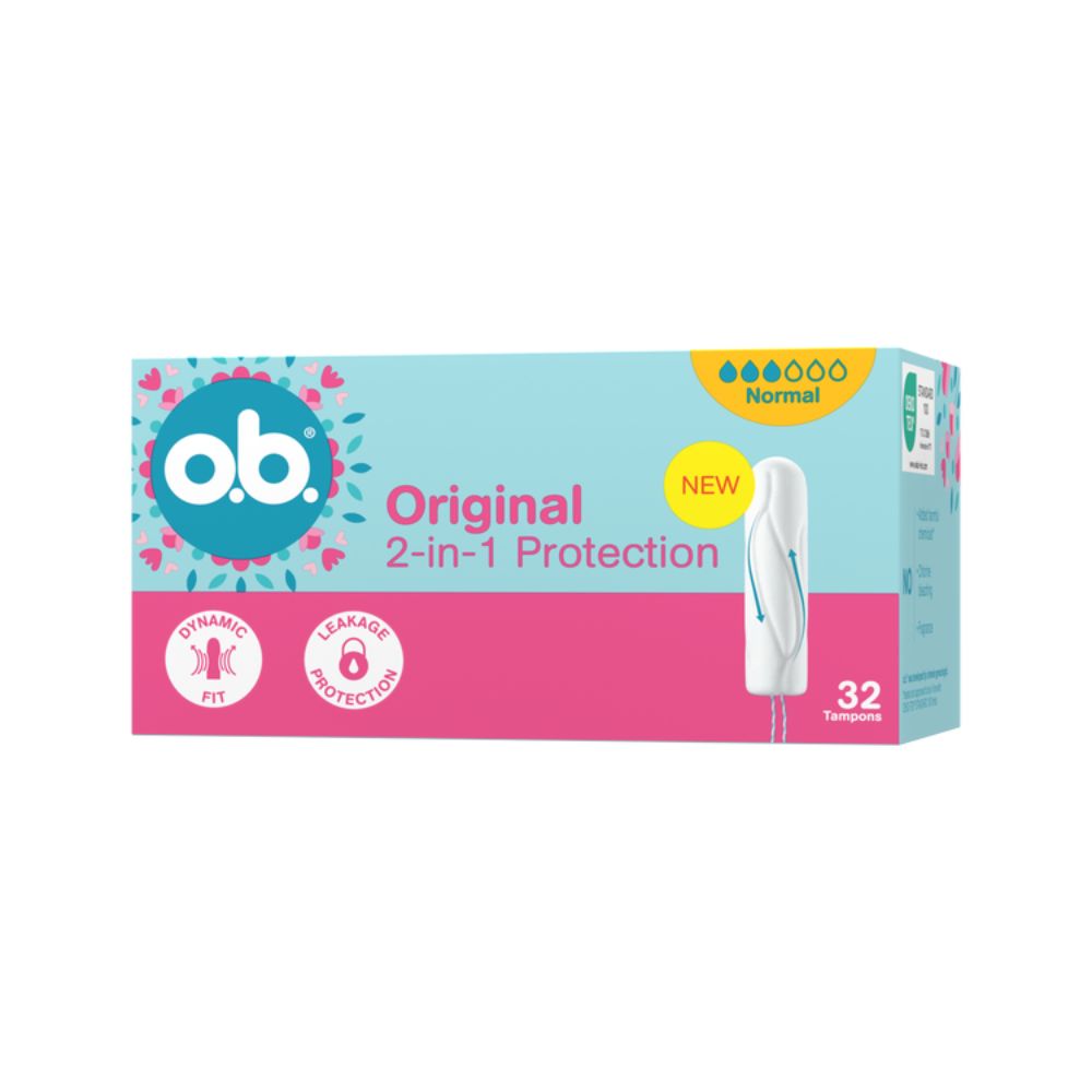 O.B. Original Normal tampony 32 sztuki