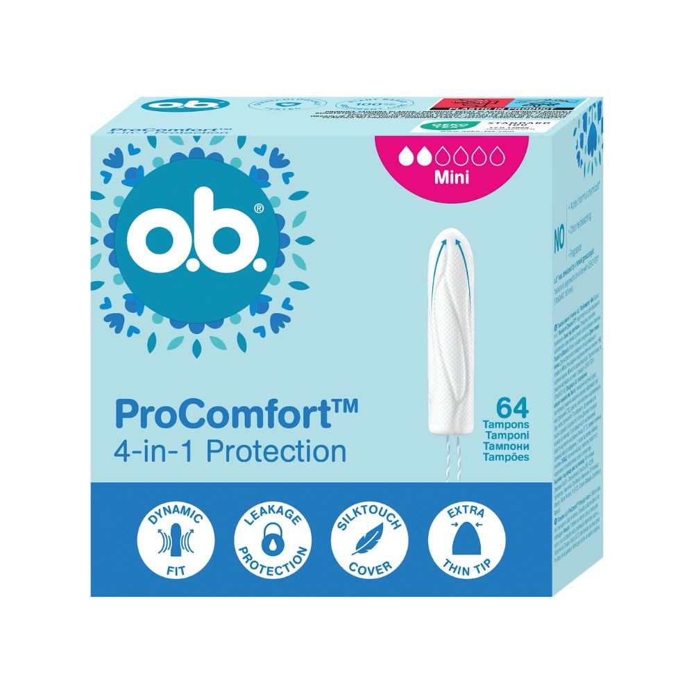 O.B. ProComfort Mini tampony 64 sztuki