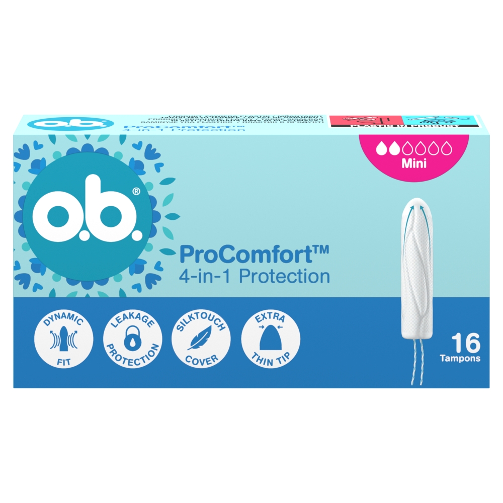 O.B. Procomfort Mini tampony 16 sztuk