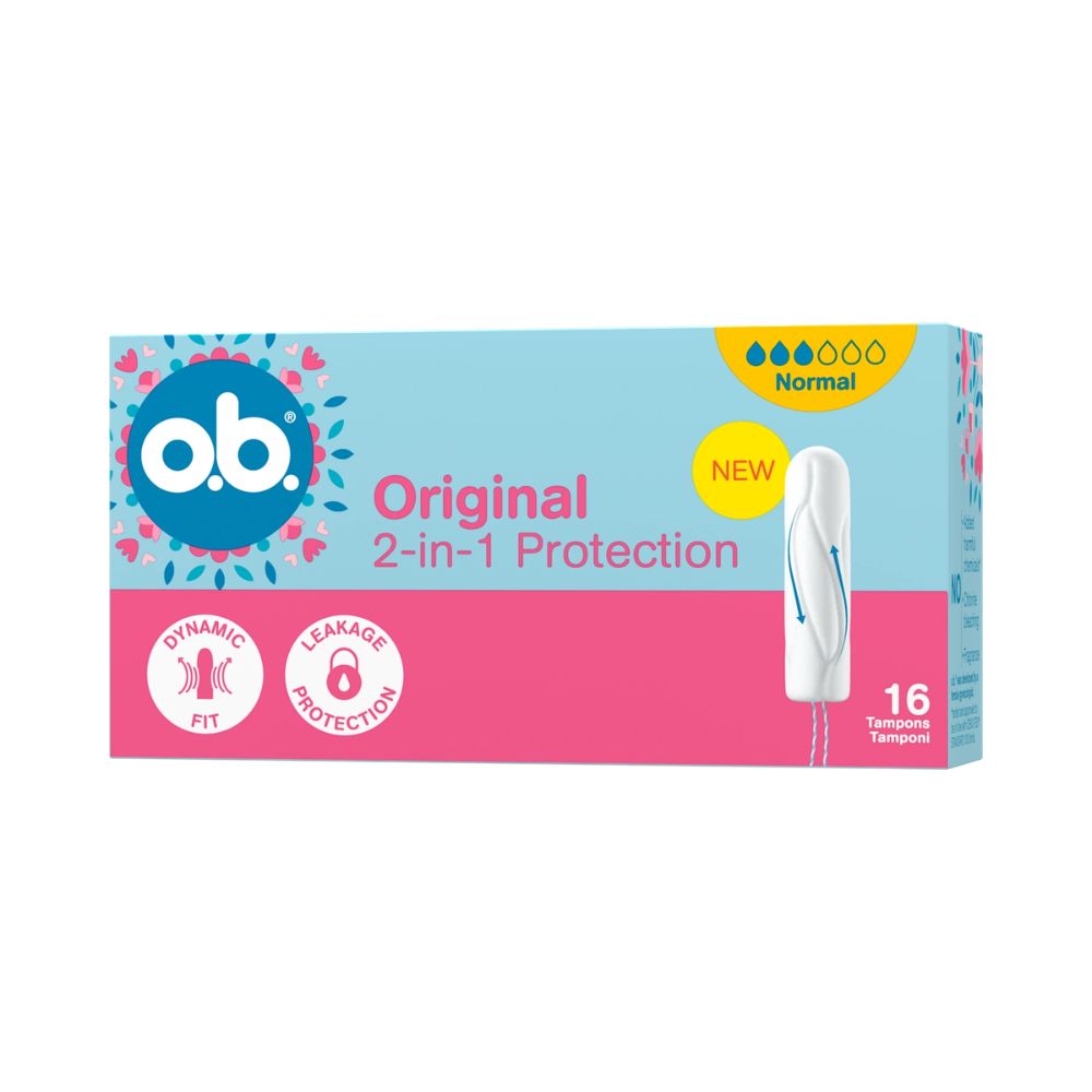 O.B. Original Normal tampony 16 sztuk