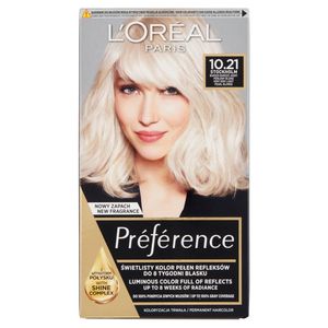 L'Oréal Paris Préférence Farba do włosów bardzo jasny perłowy blond 10.21 Stockholm