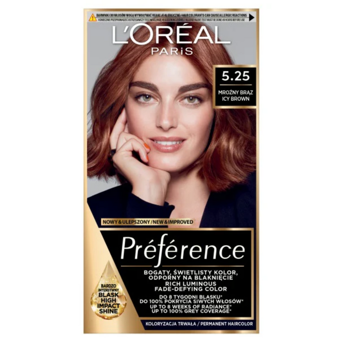 L'Oreal Paris Recital Preference Farba do włosów M2 5.25 Antigua main product photo