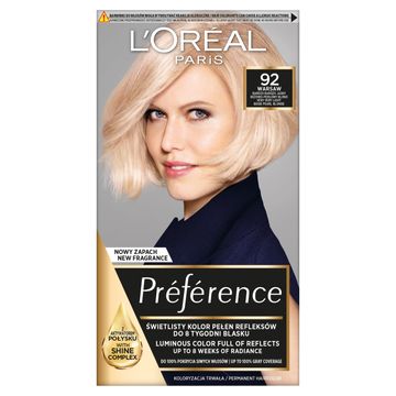 L'Oréal Paris Préférence Farba do włosów bardzo jasny beżowo-perłowy blond 92 Warsaw