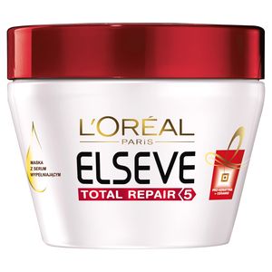 L'Oreal Paris Elseve Total Repair 5 Maska z serum wypełniającym do włosów zniszczonych 300 ml