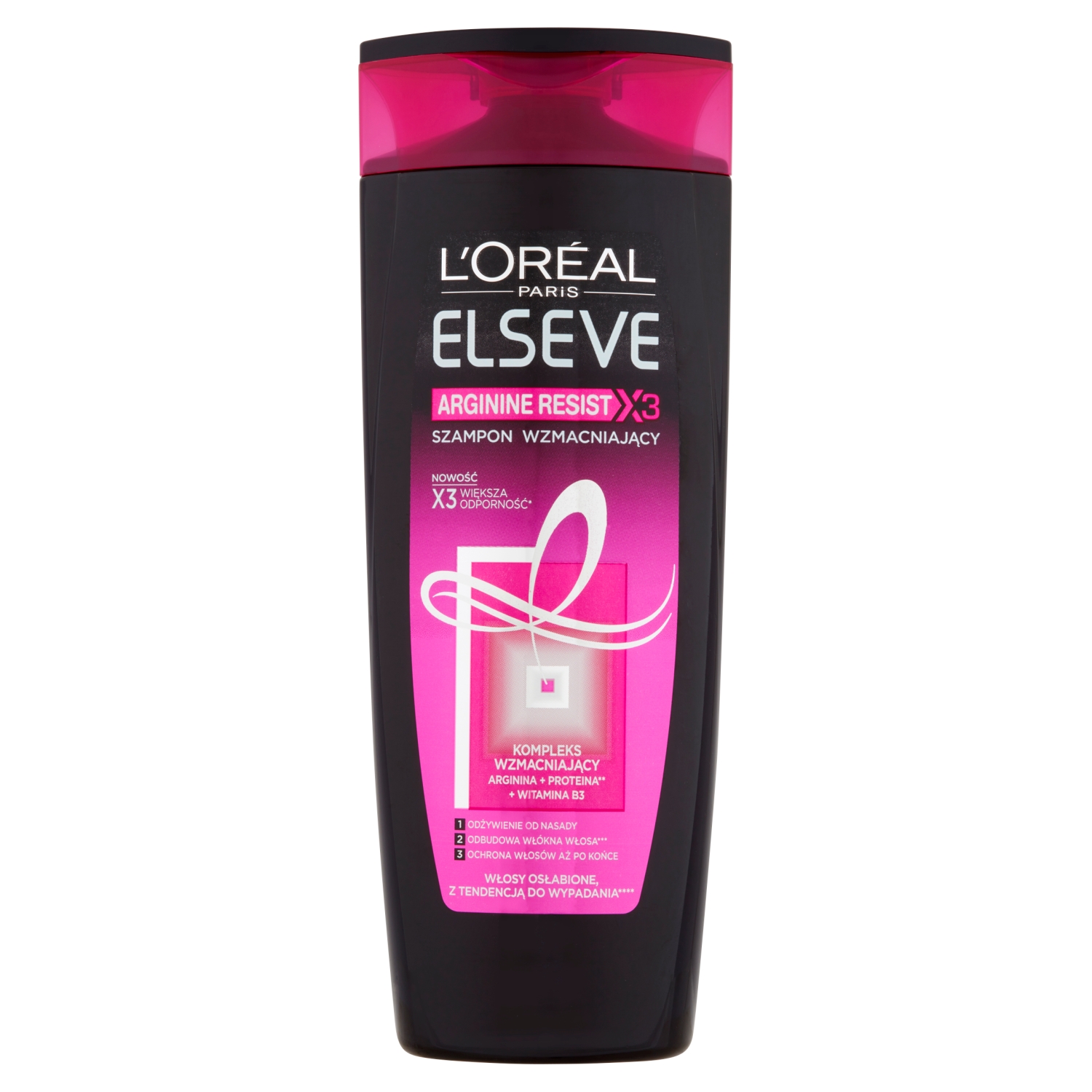 L'Oreal Paris Elseve Arginine Resist X3 Szampon wzmacniający 400 ml