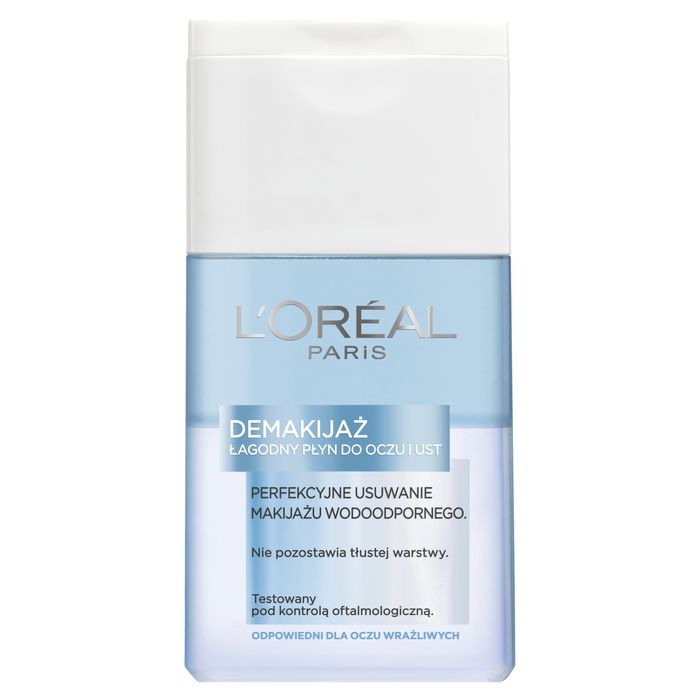 L'Oréal Paris Demakijaż Łagodny płyn do oczu i ust 125 ml main product photo