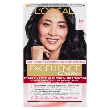 L'Oréal Paris Excellence Farba do włosów czerń 1oo
