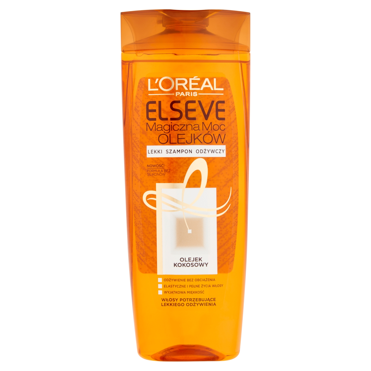 L'Oreal Paris Elseve Magiczna moc olejków Lekki szampon odżywczy 400 ml
