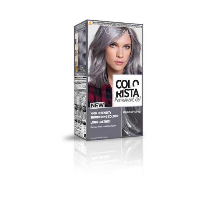 L’OREAL PARIS COLORISTA PERMANENT GEL SMOKEY GREY main product photo