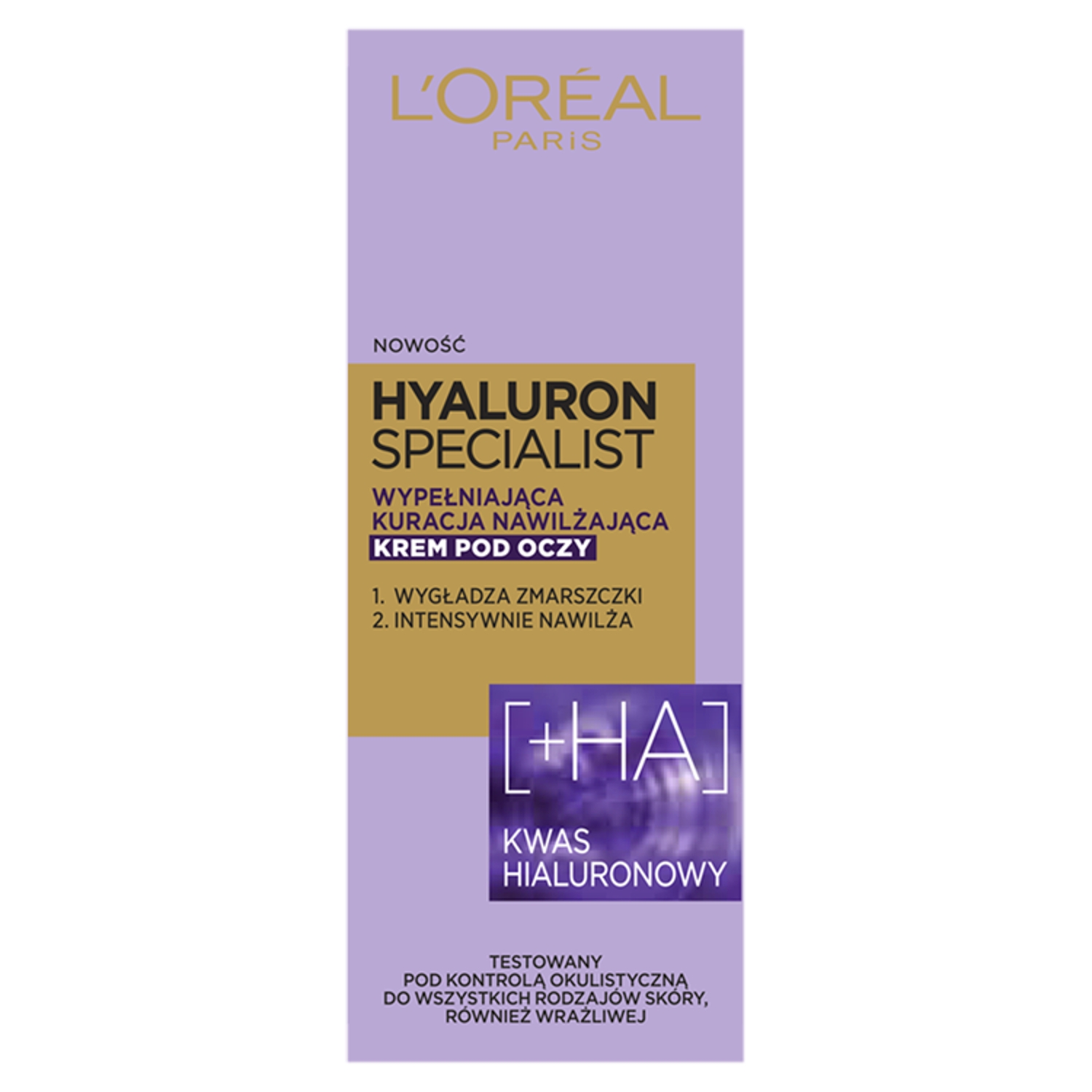 L'Oreal Paris Hyaluron Specialist Krem pod oczy 15 ml