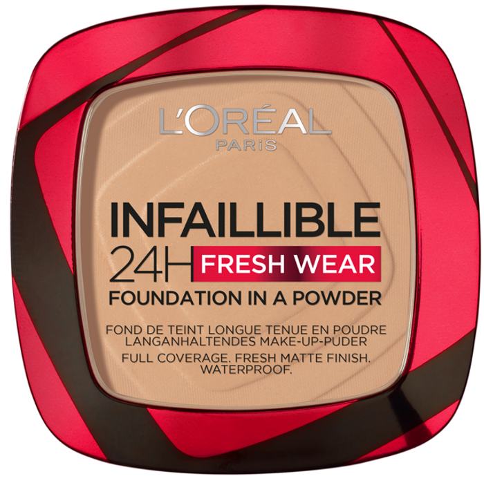 L'Oreal Paris Infaillible 24H Fresh Wear Foundation in a powder Puder matujący 140 9g main product photo