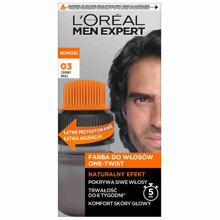 L'OREAL MEN HAIRCOLOR 03 DARK BROWN main product photo