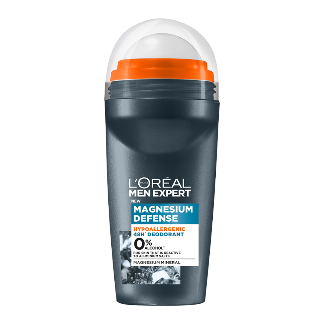 L`Oreal Men Expert Magnesium Defense hipoalergiczny dezodorant roll-on 50ml