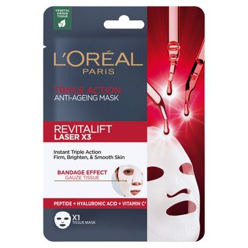 L'Oréal Paris Revitalift Maska przeciwzmarszczkowa o potrójnym działaniu 28 g