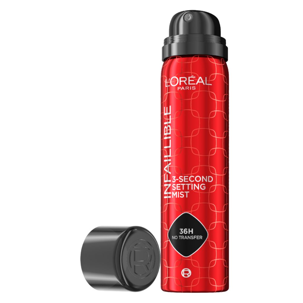 L'Oréal Infaillible 3-Second Setting Mist Spray Utrwalający Makijaż 75ml